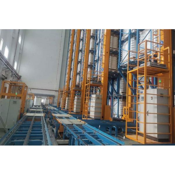 Quality 24m 5304 Slots Automated Storage Retrieval System Chemical Fiber Industry for sale