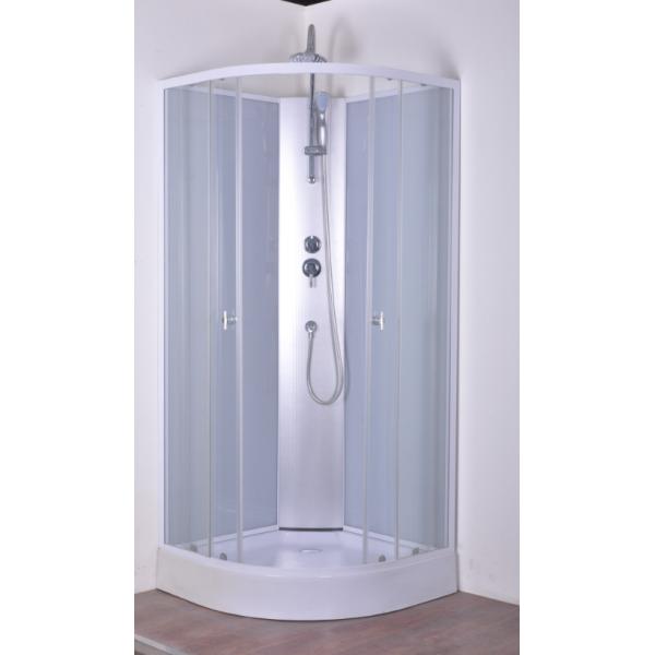 Quality Convenient Quadrant Shower Enclosure With Tray , Quadrant Shower Cabin 850 X 850 for sale