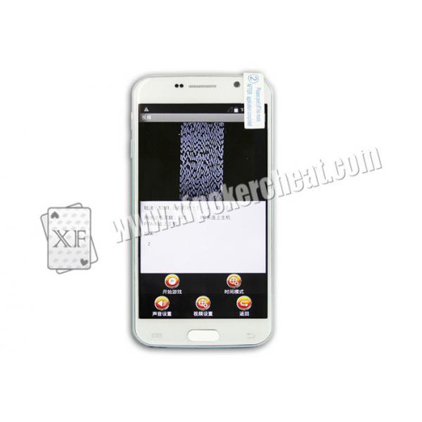 Quality AKK50 Samsung Mobile Phone Poker Card Analyzer With Barcode Playing Cards for sale