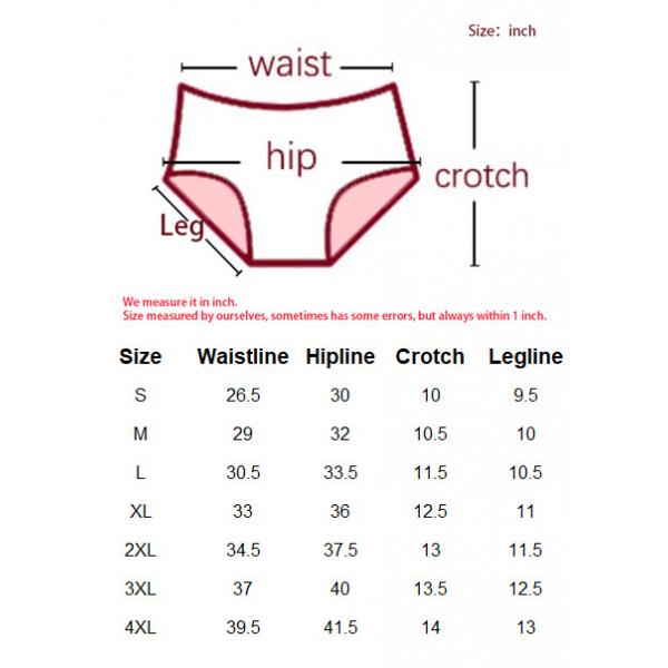 Quality Knitted High Waist Period Panties Breathable Plus Size Period Panties for sale