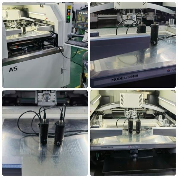 Quality AC220V 2D Solder Paste Stencil Printer 1500mm/S Transport for sale