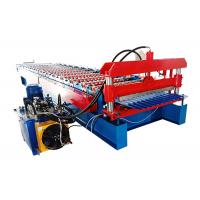 China Popular Corrugated Steel Roofing Sheet Roll Forming Machine For Wall And Roof Of House factory