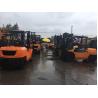 China 4 Wheel Used Diesel Forklift Truck , 5 Ton Diesel Operated Forklift 2013 factory