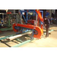 China MJ1000 band saw horizontal wood cutting sawmill aserradero portatil, portable swing blade sawmill factory