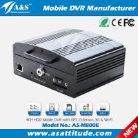 china 4CH SD Card & Hard Disk School Bus Mobile DVR With Optional GPS 3G/4G