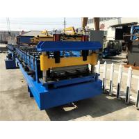 China Galvanized Steel Roofing Corrugated Sheet Roll Forming Machine 13 - 16 Rows for sale