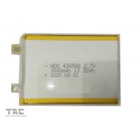 China 3.7v Li-Ion 3600mah 436590 Battery For Security And Alarm Systems factory
