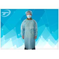 China PP Coated PE Waterproof Disposable Isolation Gowns Unisex With Different Size for sale