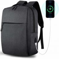 China OEM Anti Theft USB Charging Backpack 15.6 Inch Laptop Briefcases For Men factory