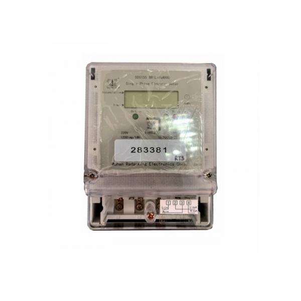 Quality Single Phase LoRaWAN Smart Electric Meter with Remote Meter Reading Function for sale