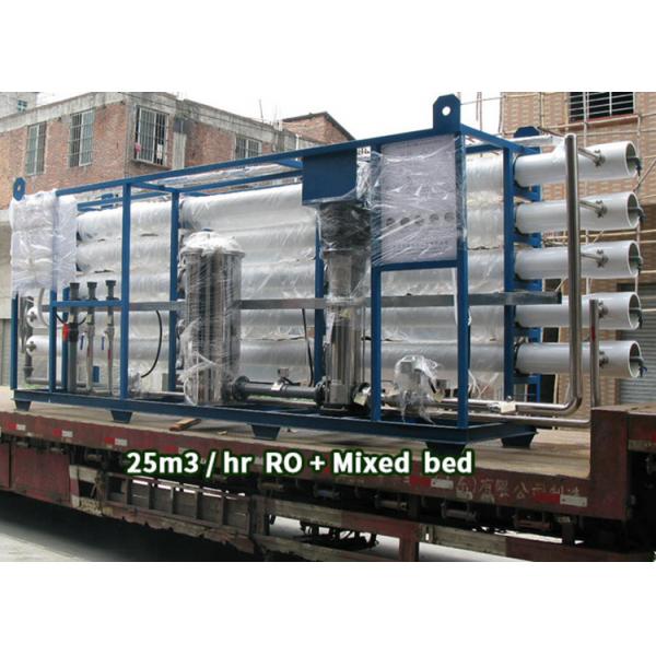 Quality 10000L/Hour Ion Exchange Water Purification Di Filter Feeding Raw Water for sale