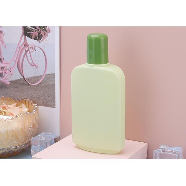 Quality 17mm PET Green Plastic Lotion Bottles 130*55mm Recyclable for sale