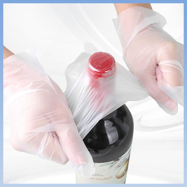 Quality CE Transparent Disposable TPE Gloves Food Safe Gloves Disposable for sale
