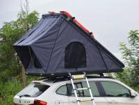 China Family Camping SUV Hard Shell 125cm 4x4 Roof Top Tent with Telescopic Ladder factory