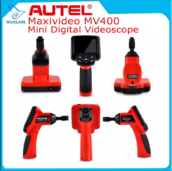 China Car Diagnostic Tool Autel Maxivideo MV400 Mini Digital Videoscope with 5.5mm diameter imager head inspection camera for sale