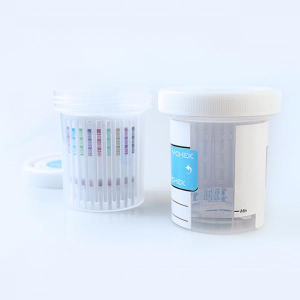 Quality CE Marked Multi Drug Urine Test Cup Quick Result In 5 Min for sale