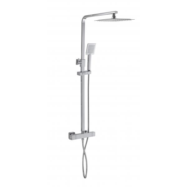 Quality Standard Thermostatic Shower Tap Chrome Shower Mixer Hot And Cold S1000A-9 for sale