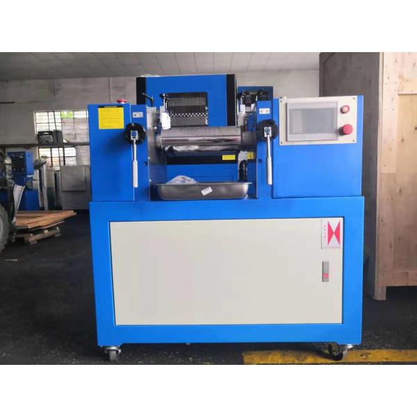 Quality Humanized PLC Control 14 Inch Lab Two Roll Mill for sale