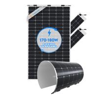Quality 170W - 180W Sunport Solar Panels Customizable MWT Flexible Thin Solar Panels for sale