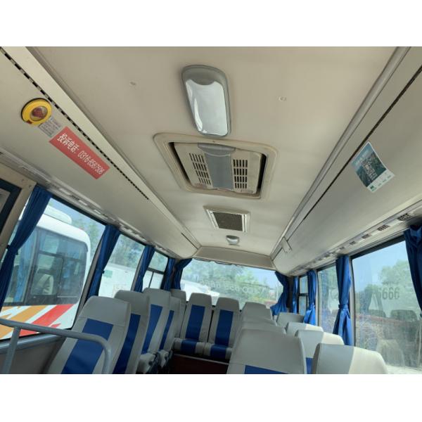 Quality 2015 Year 22 Seats Used Yutong Buses Cummins Front Engine 6729 Model Yutong Bus for sale
