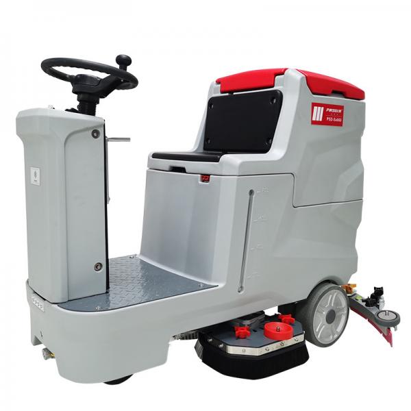 Quality Garage Ride On Floor Scrubber Cleaner Machine 245KG for sale
