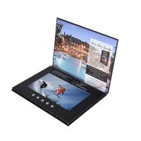 China promotional video brochure 10 inch with LCD screen advertising brochure for real estates marketing factory