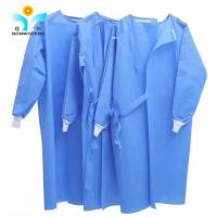 China SMS Disposable Surgical Gown Disposable Surgeon Gown AAMI Level II Sterile Hospital factory