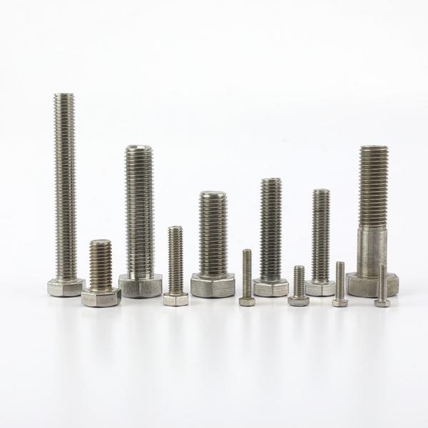 Quality Stainless M27 Hex Head Bolt Fastener DIN931 Bolzen Screw 16mm M40 High Strength for sale