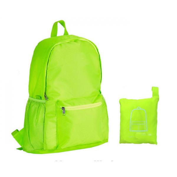 Quality 600D Polyester Folding Outdoor Sports Backpack For High School Girls / Boys for sale