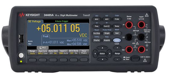 Quality Agilent Keysight 34465A RF Spectrum Analyzer 6.5 Digital Multimeter DMM for sale