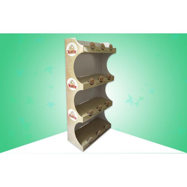 Quality 4 - Shelf Cardboard Free Standing Display Units FSDU For Selling Banana Chips for sale