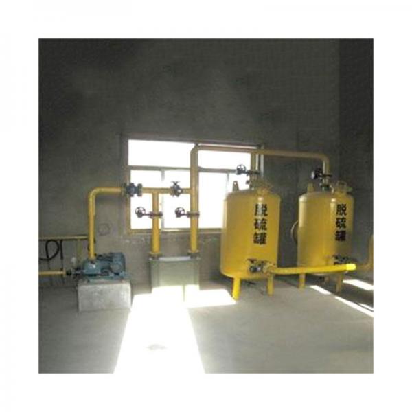 Quality 10PPM H2S Filter Biogas Purification Equipment With Dehydrator And Desulfurizer for sale