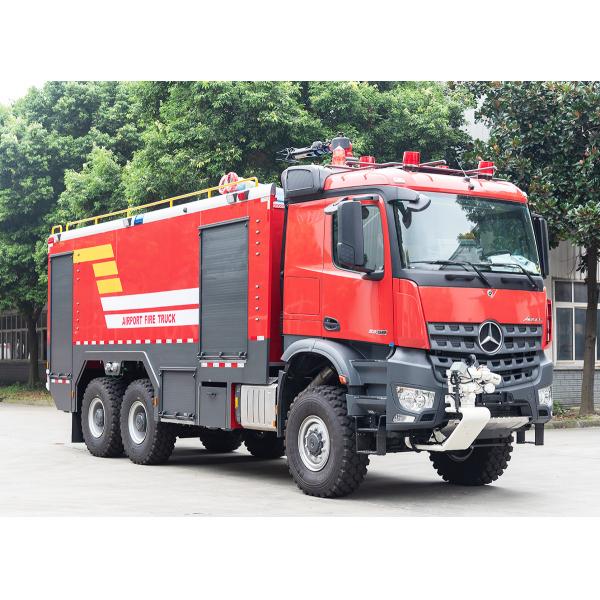 Quality Benz 6x6 ARFF Airport Fire Truck Specialized Vehicle Price Airport Crash Tender for sale