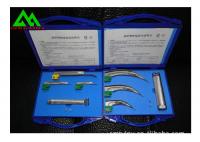 China Stainless Steel Anaesthetic Intubation Medical Laryngoscope Set Customized factory