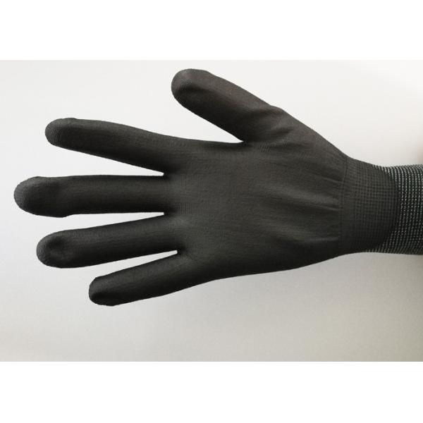 Quality Industrial PU Coated Gloves Excellent Moisture Absorbency 21cm - 25cm Length for sale