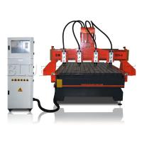 China Wood Sculpture Caving Multi - Head CNC Router Spindle Motor 1300 X 2500 X 200mm factory