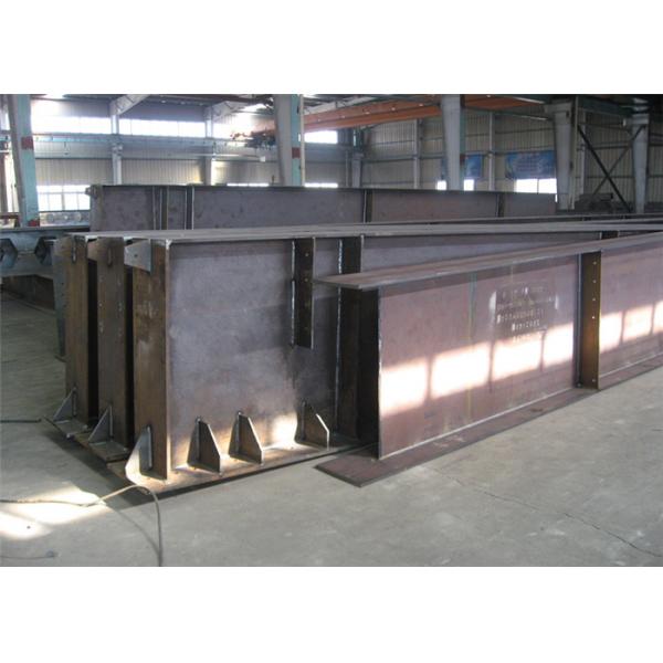 Quality Hot Rolled / Welded Galvanized Steel Beams H Section Steel Structure Girder Column for sale