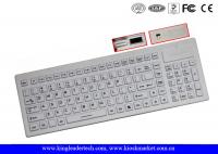 China IP67 Wireless Silicone Keyboard, Featuring F1~F12 Function Keys factory