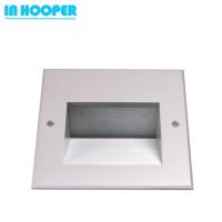 China Aluminum IP65 Led Step Lights , Silver Housing Recessed Wall Lights For Stairs factory