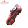 China Self - Locking Red Mountain Bike Shoes Light Weight Fit Wide Range Of Foot Shapes factory