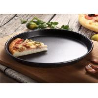 Quality Black 12 Inch 305x297x25mmmm Pizza Making Tray for sale