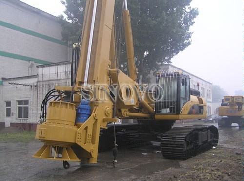 Quality CFA Rotary  Drilling Equipment TR220W with torque 220KNm for CFA bore pile for sale
