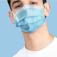 Quality Anti Virus 3 Ply Surgical Face Mask , Disposable Nose Mask For Dust Free for sale