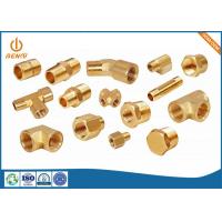 China Brass Connector CNC Precision Turning Components Walking Cane Parts factory