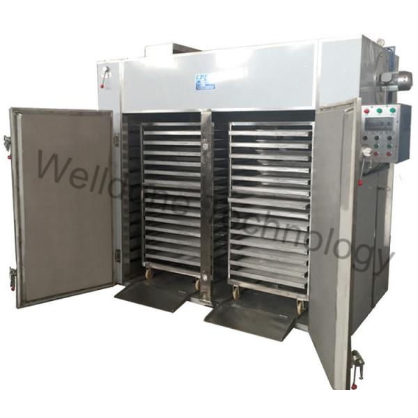 Quality Moringa Leaf / Herb Oven Drying Machine Steam Heating Touch Screen Control for sale