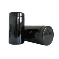 Quality Smell Proof Black Glass Containers Sgs Uv Childproof Jar Flower Packaging Glass for sale