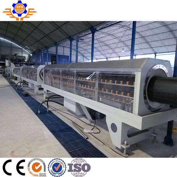 Quality 75-160MM Automatic PE Pipe Making Machine Single Screw Plastic Pipe Extrusion for sale