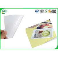 China Waterproof High Glossy Photo Cardboard Paper Roll , Photographic Background Paper for sale