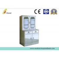 China 300*1750mm Hospital Stainless Steel Medical Cabinet Wardrobe Cabinet With Lock factory