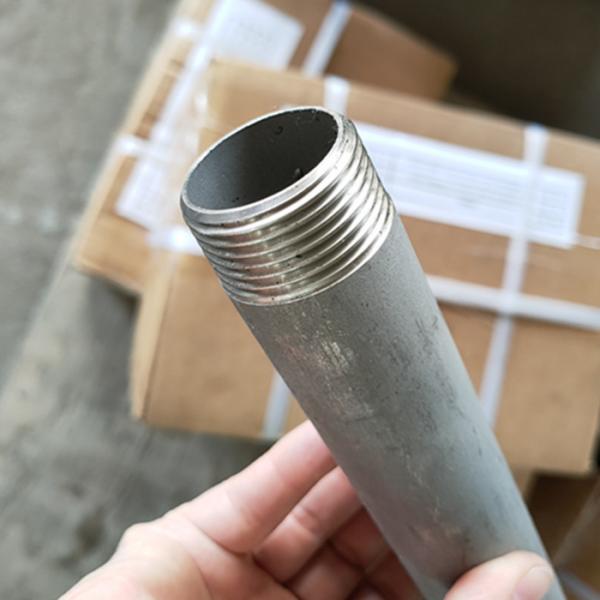 Quality 3000# Long Radius Socket Welded Pipe Fittings A105 Schedule 80 Steel Pipe Nipples for sale